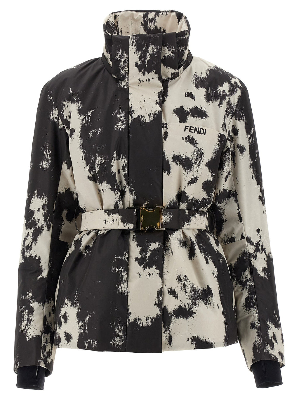 Fendi Multicolor Polyester Shell Jacket Fendi