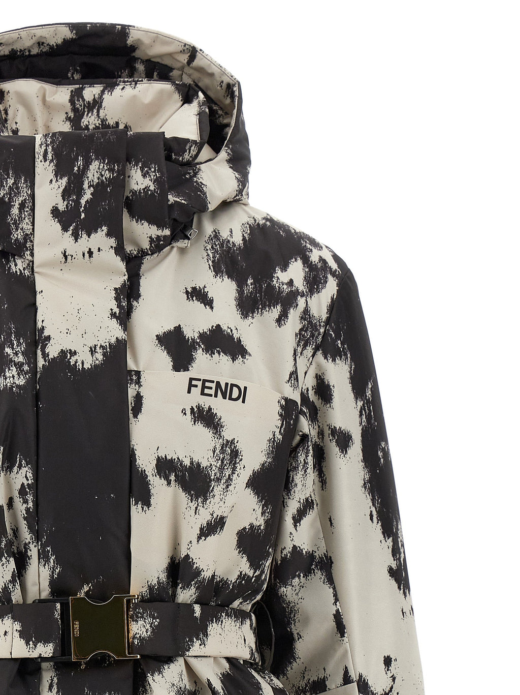 Fendi Multicolor Polyester Shell Jacket Fendi