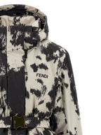 Fendi Multicolor Polyester Shell Jacket Fendi