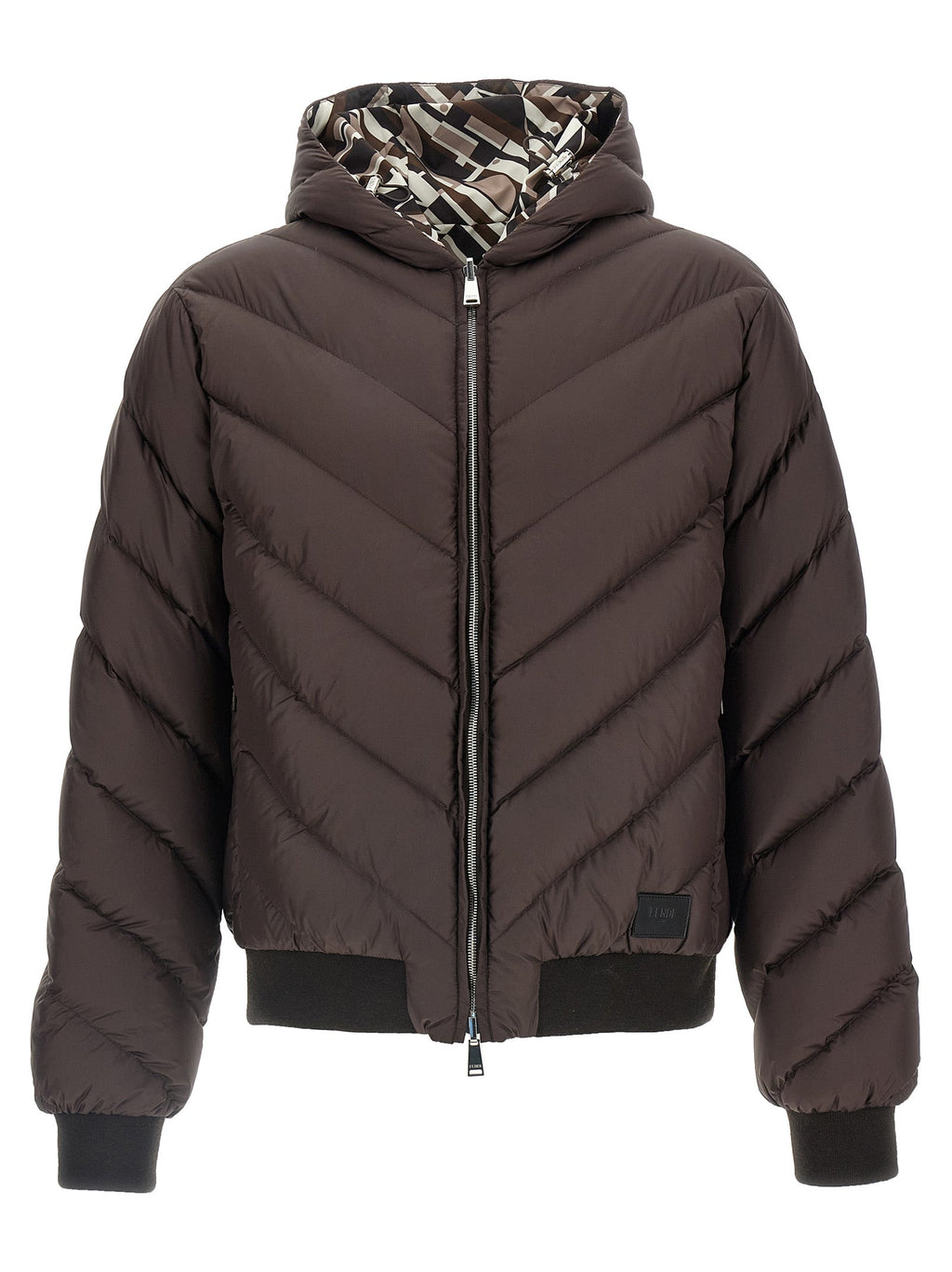 Fendi Multicolor Polyester Shell Jacket Fendi