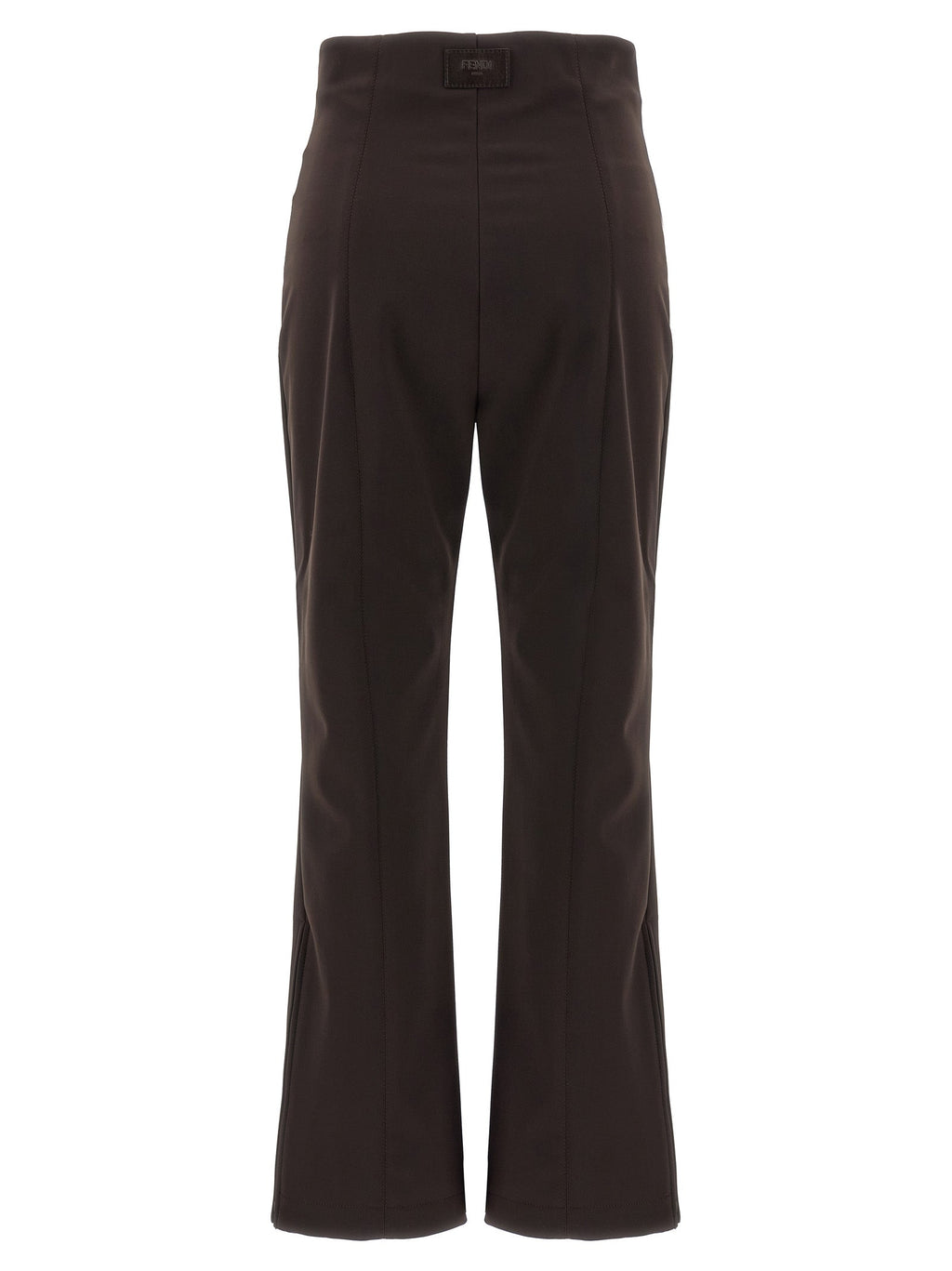 Fendi Brown Polyamide Athletic Pants Fendi