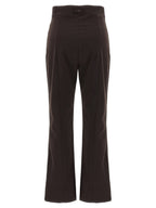 Fendi Brown Polyamide Athletic Pants Fendi