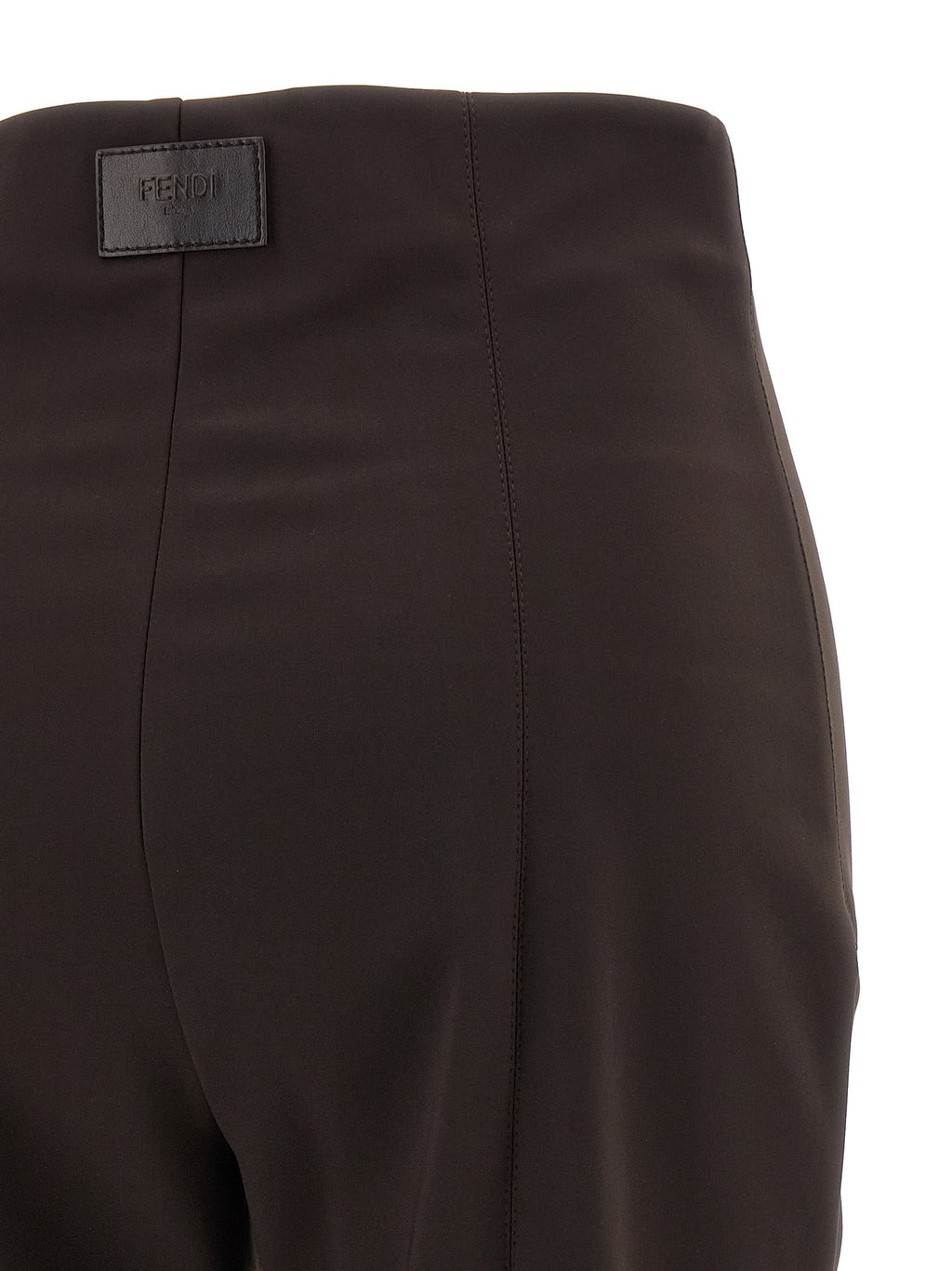 Fendi Brown Polyamide Athletic Pants Fendi