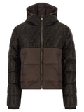 Fendi Brown Cotton Full-Length Jacket Fendi