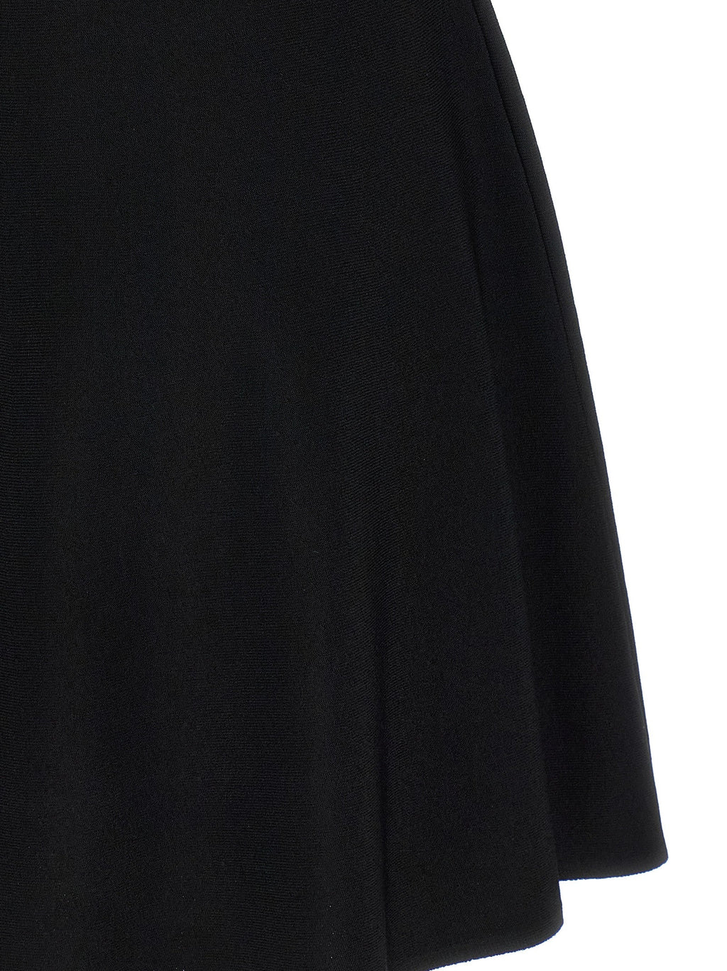 Valentino Garavani Black Viscose Short Dress Valentino Garavani