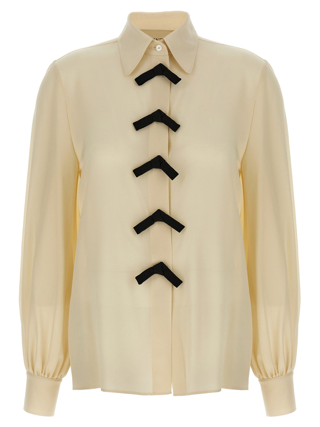 Valentino Garavani Beige Silk Blouse Valentino Garavani