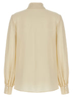 Valentino Garavani Beige Silk Blouse Valentino Garavani