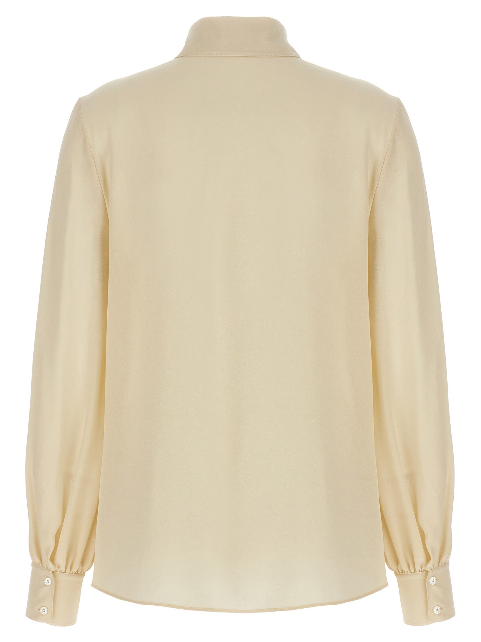 Valentino Garavani Beige Silk Blouse Valentino Garavani
