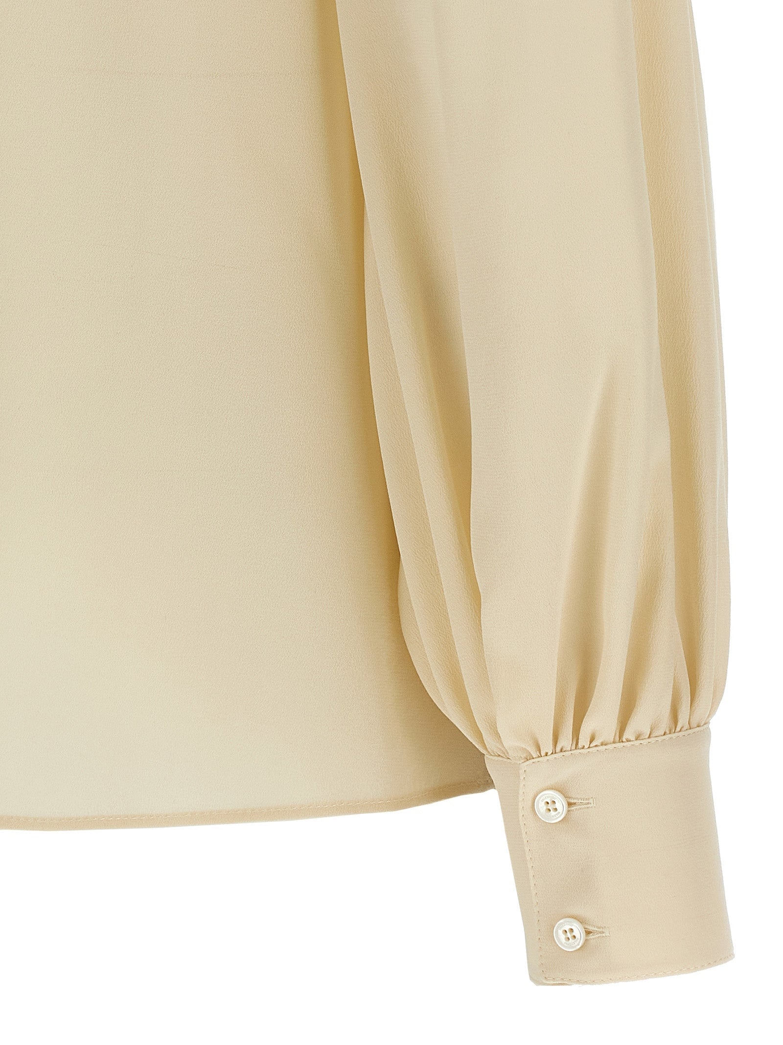 Valentino Garavani Beige Silk Blouse Valentino Garavani