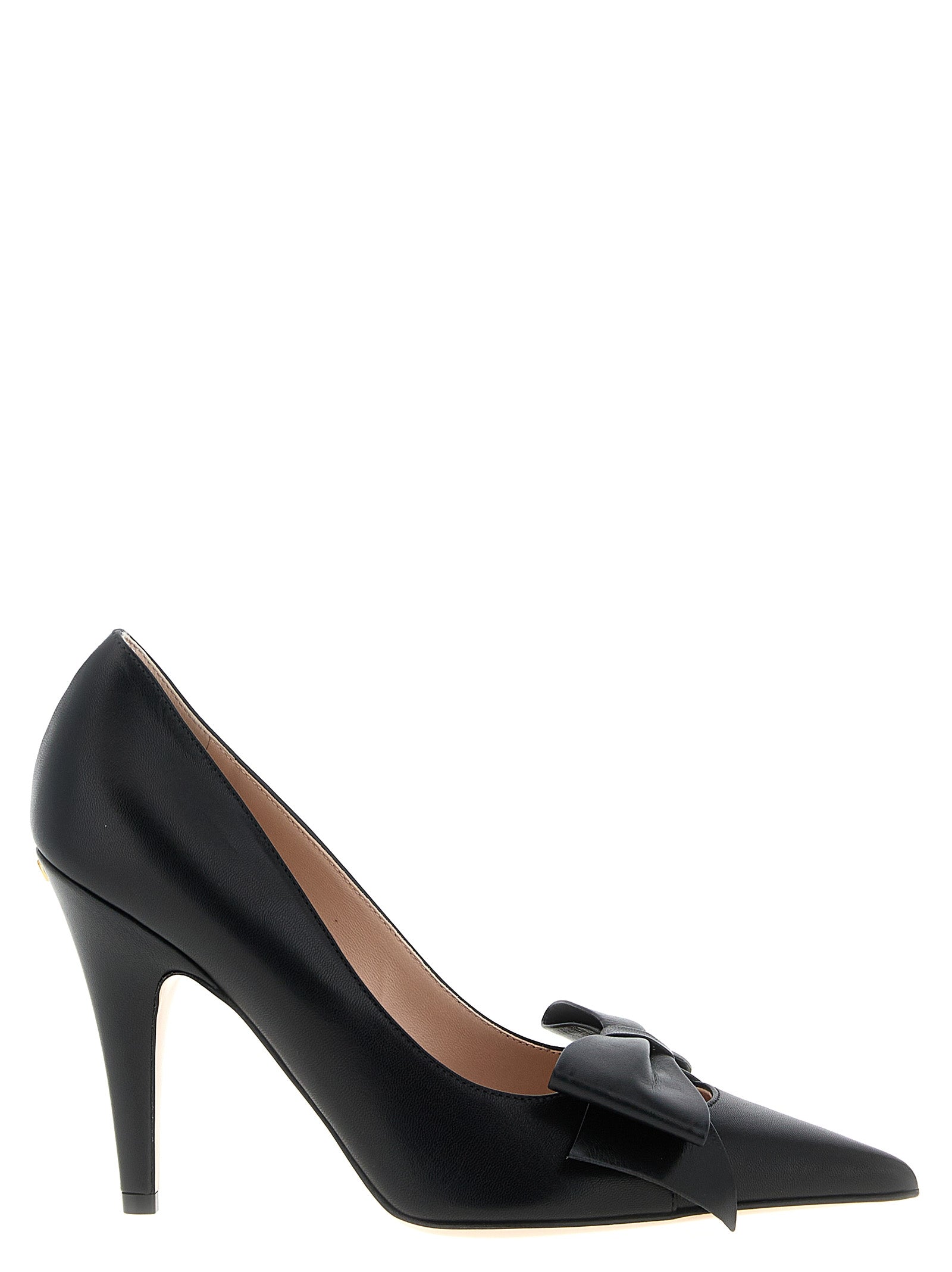 Valentino Garavani Black Calfskin High Heel Pumps Valentino Garavani