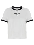 Versace Bicolor Viscose T-Shirt Versace
