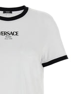 Versace Bicolor Viscose T-Shirt Versace