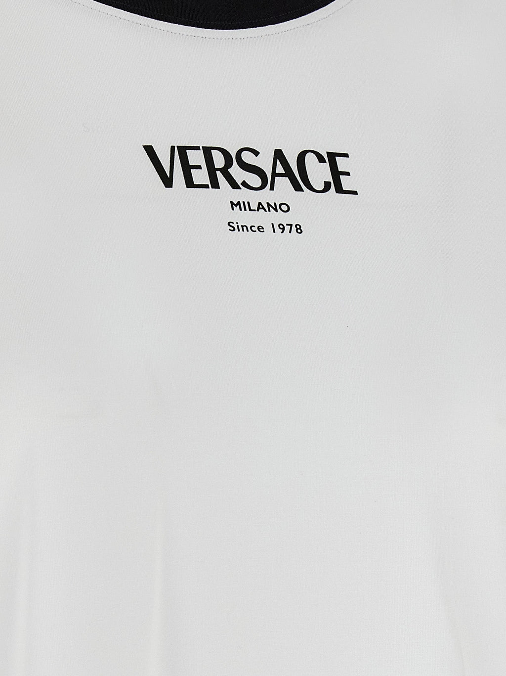 Versace Bicolor Viscose T-Shirt Versace
