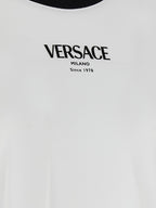 Versace Bicolor Viscose T-Shirt Versace