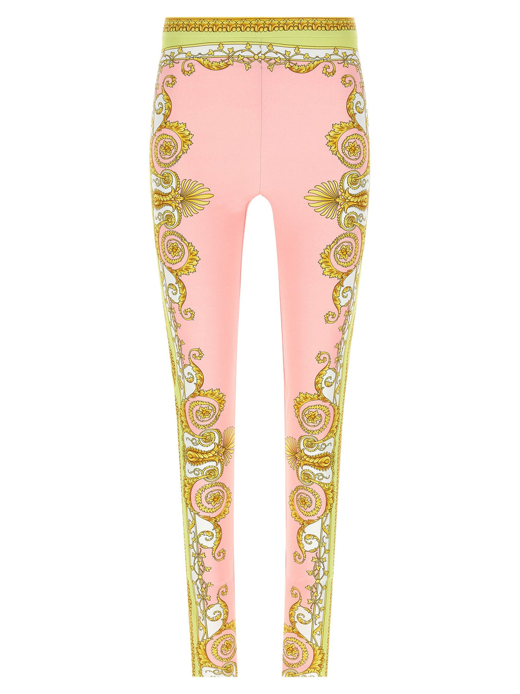 Versace Multicolor Nylon Leggings Versace