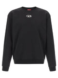 Diesel Black Cotton Sweatshirt Diesel