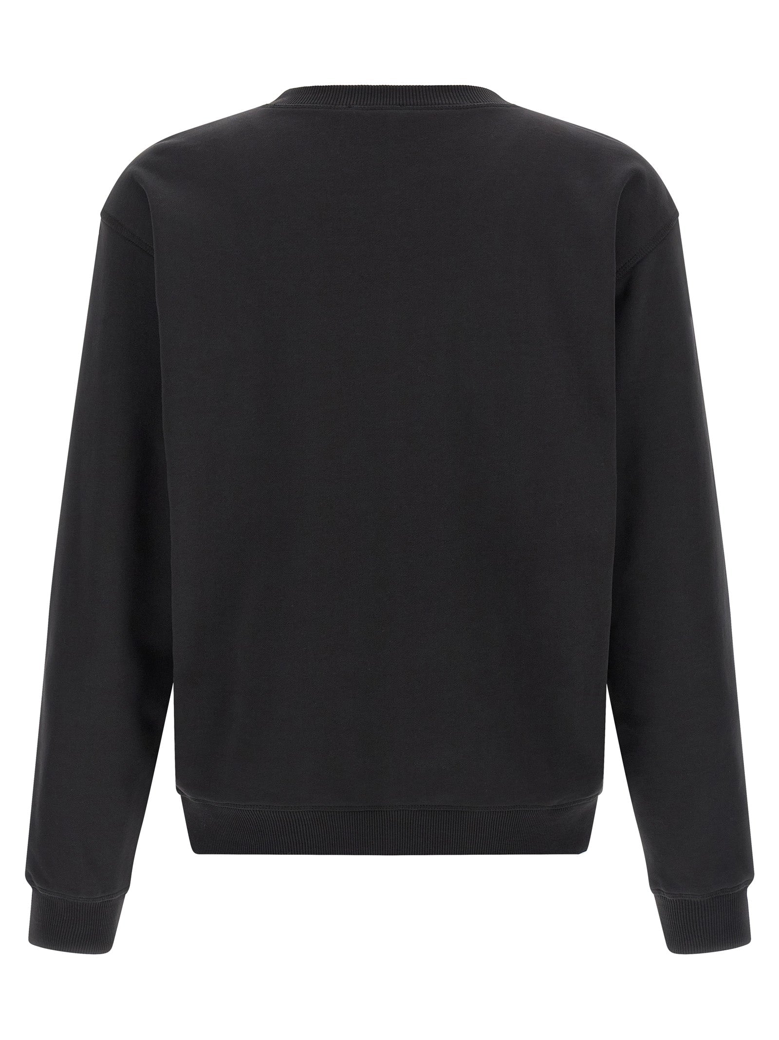 Diesel Black Cotton Sweatshirt Diesel