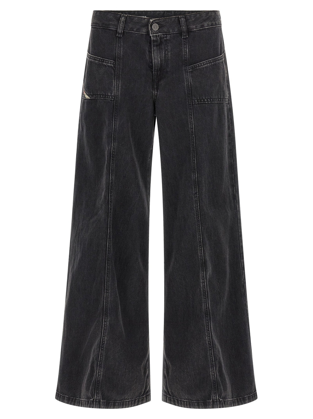 Diesel Black Cotton Jeans Denim Diesel