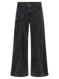 Diesel Black Cotton Jeans Denim Diesel