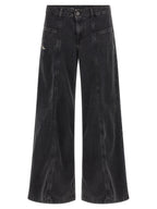 Diesel Black Cotton Jeans Denim Diesel