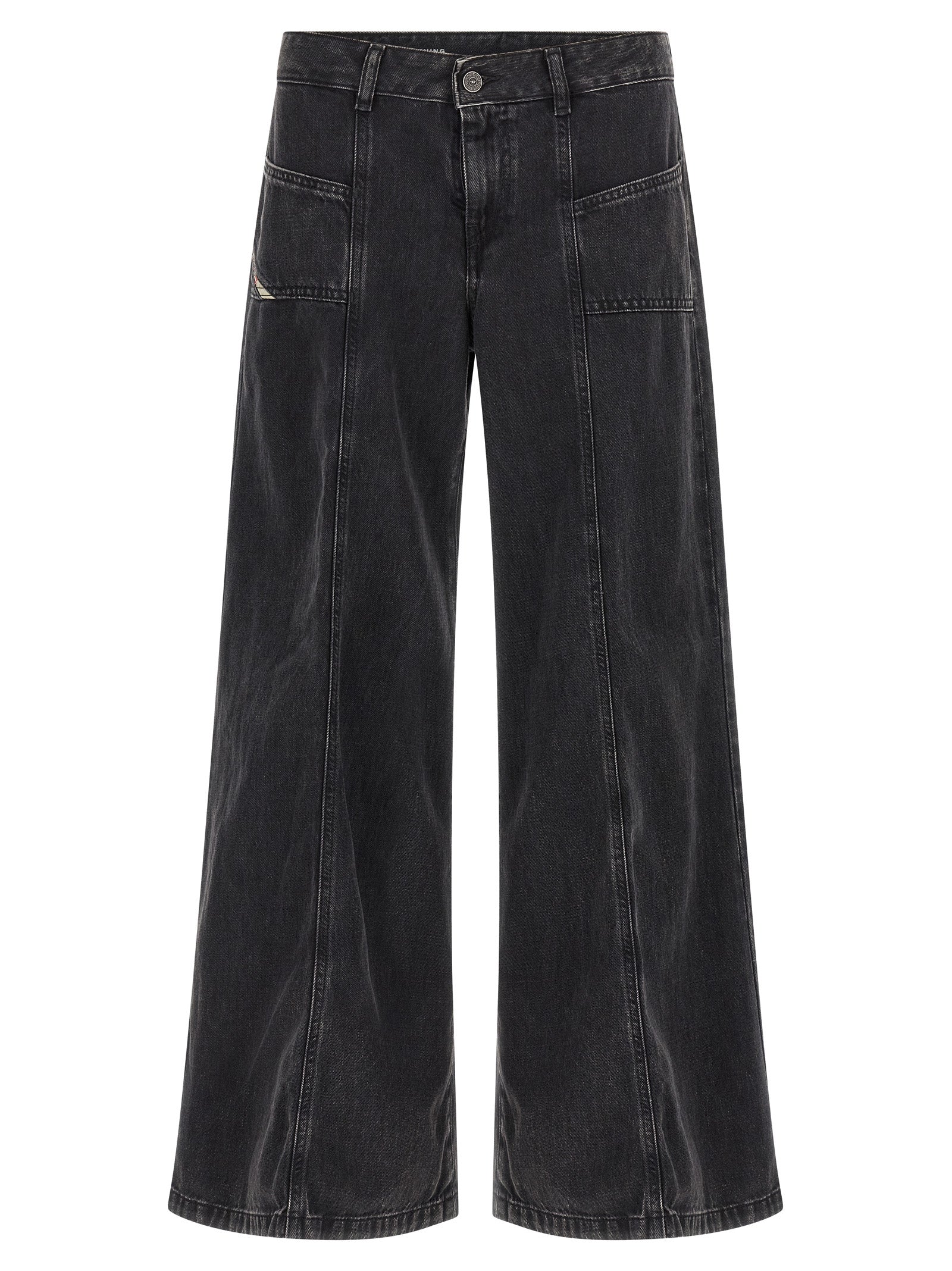 Diesel Black Cotton Jeans Denim Diesel