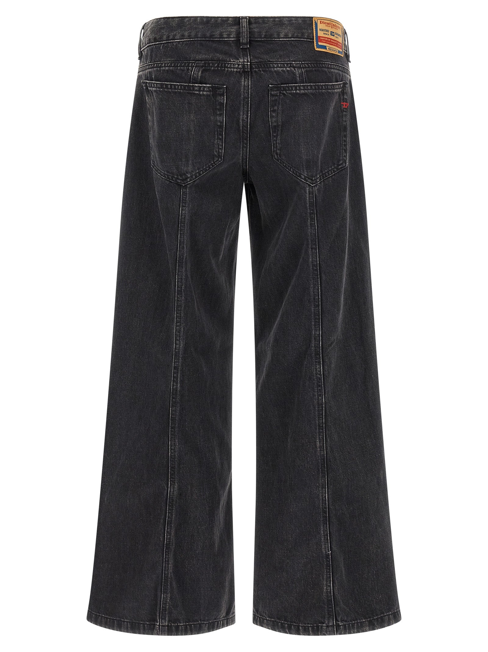Diesel Black Cotton Jeans Denim Diesel