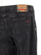 Diesel Black Cotton Jeans Denim Diesel