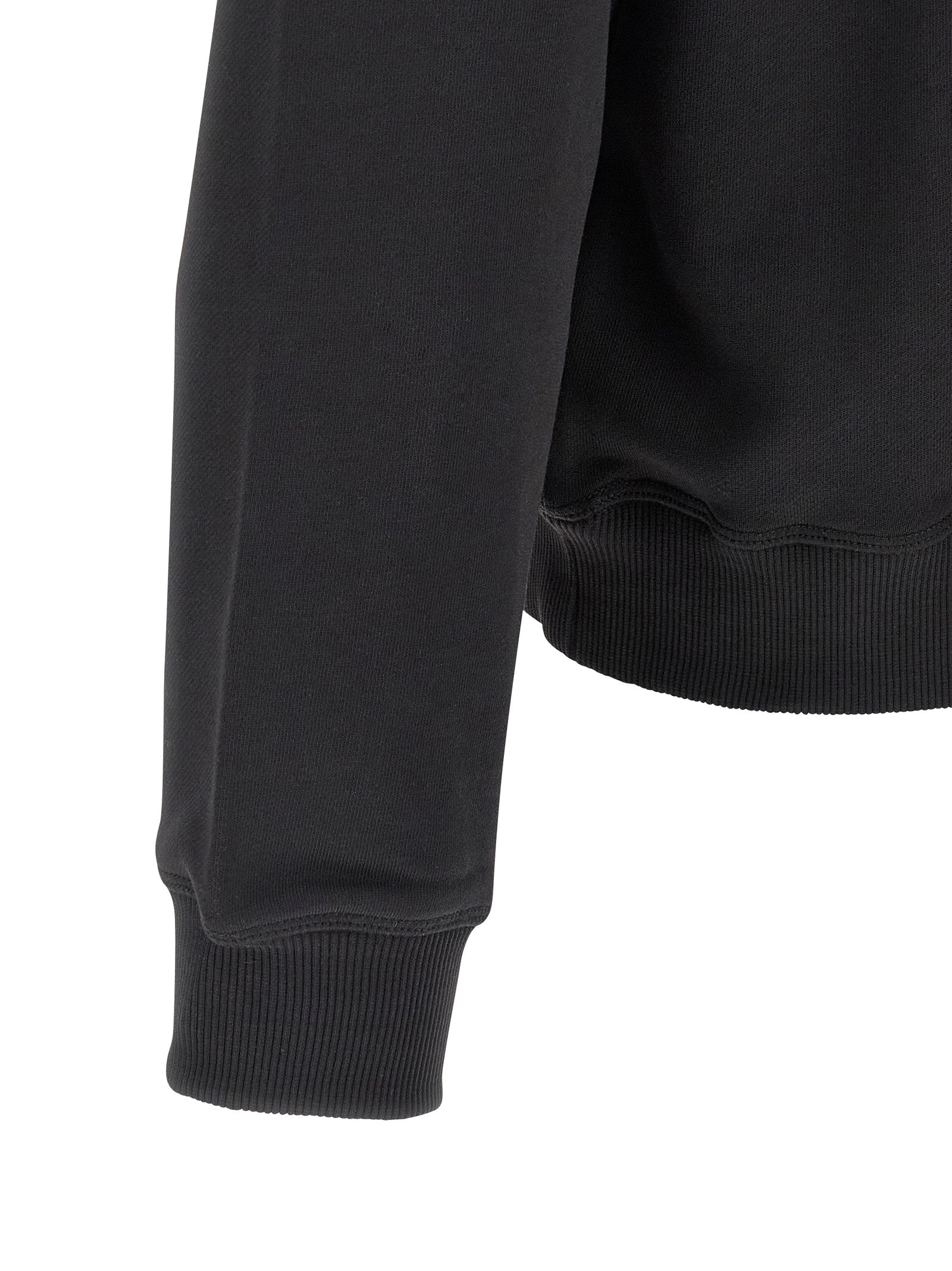 Diesel Black Cotton Sweatshirt Diesel