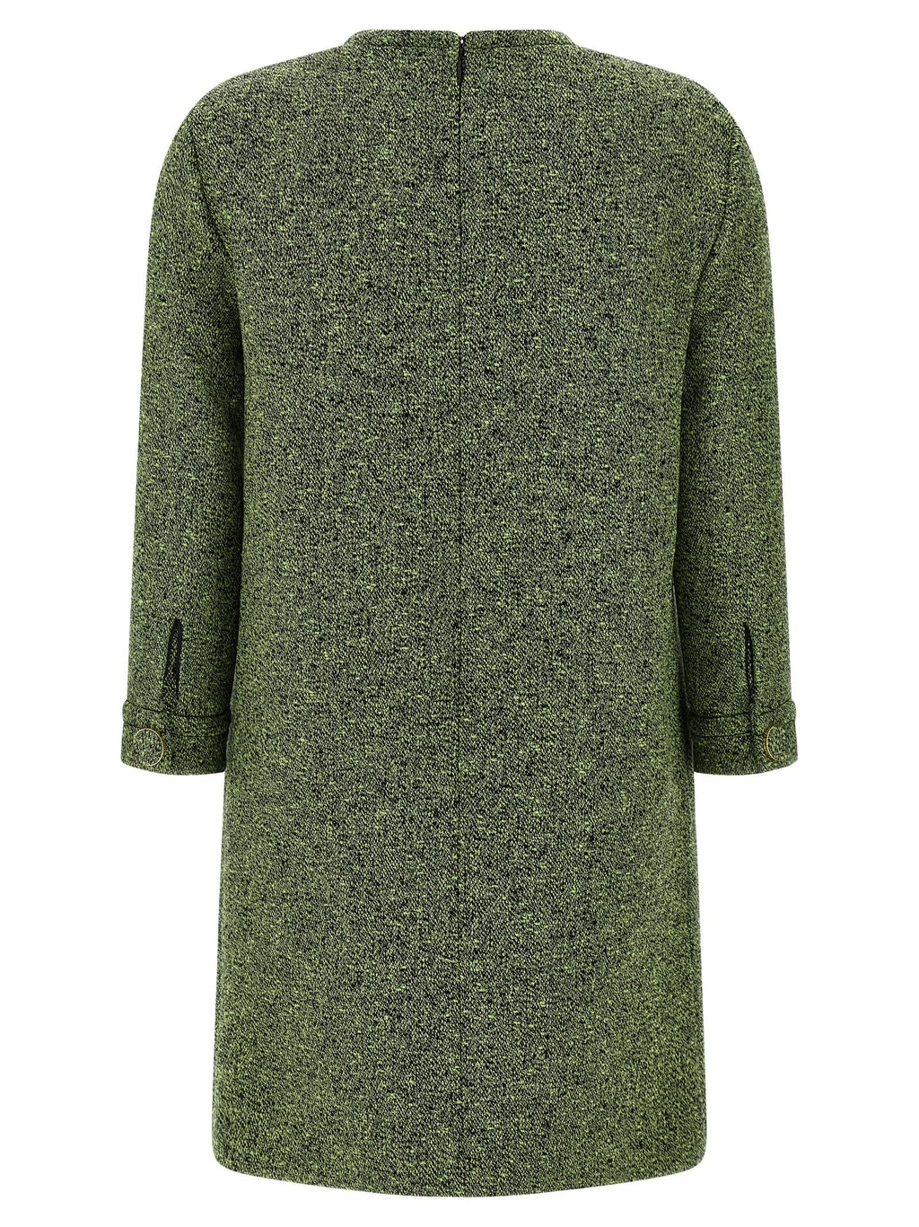Gucci Bicolor Cotton Short Dress Gucci