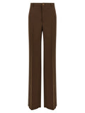 Gucci Brown Polyester Dress Pants Gucci