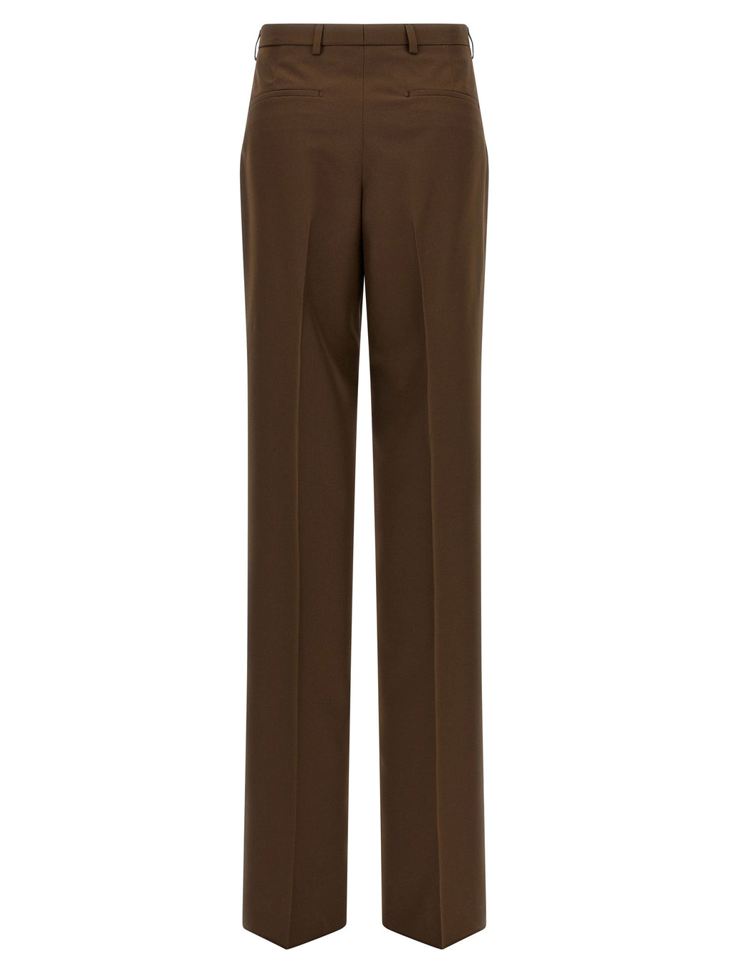 Gucci Brown Polyester Dress Pants Gucci
