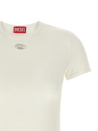 Diesel White Cotton T-Shirt Diesel