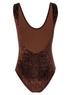 Gucci Brown Polyamide Bodysuit Gucci
