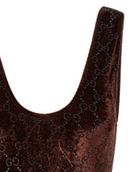Gucci Brown Polyamide Bodysuit Gucci
