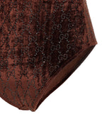 Gucci Brown Polyamide Bodysuit Gucci