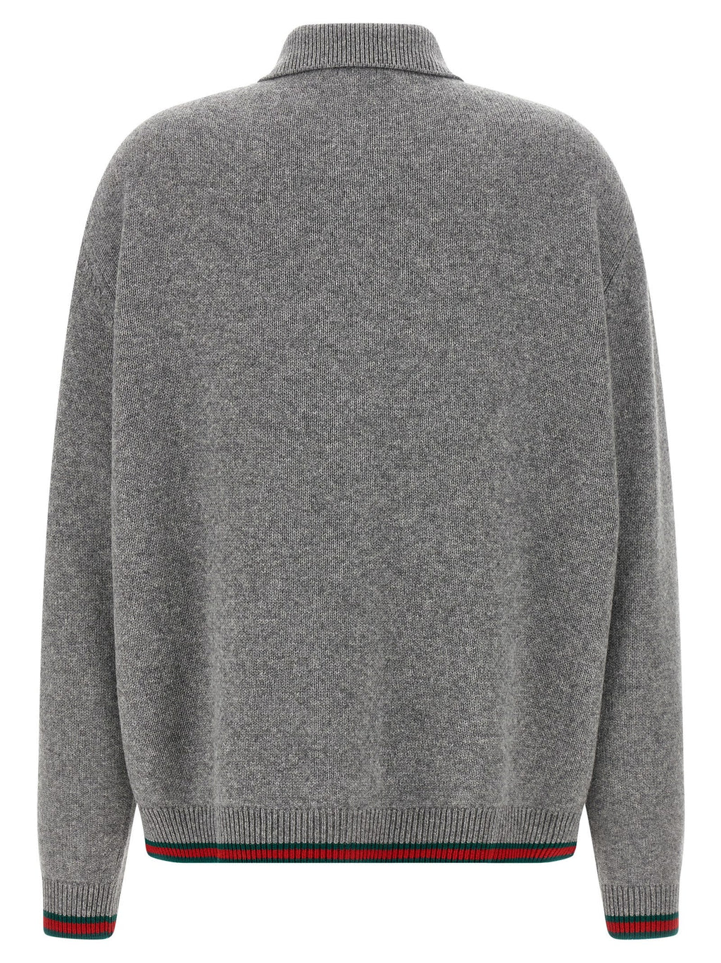 Gucci Gray Wool Cardigan Gucci