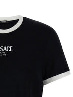 Versace Bicolor Viscose T-Shirt Versace