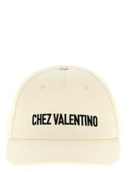 Valentino Garavani Beige Cotton Cap (Baseball Hat) Valentino Garavani