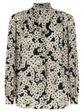 Valentino Garavani Bicolor Silk Blouse Valentino Garavani