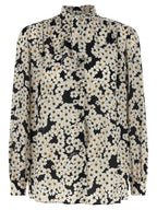 Valentino Garavani Bicolor Silk Blouse Valentino Garavani