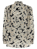 Valentino Garavani Bicolor Silk Blouse Valentino Garavani