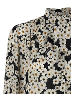 Valentino Garavani Bicolor Silk Blouse Valentino Garavani
