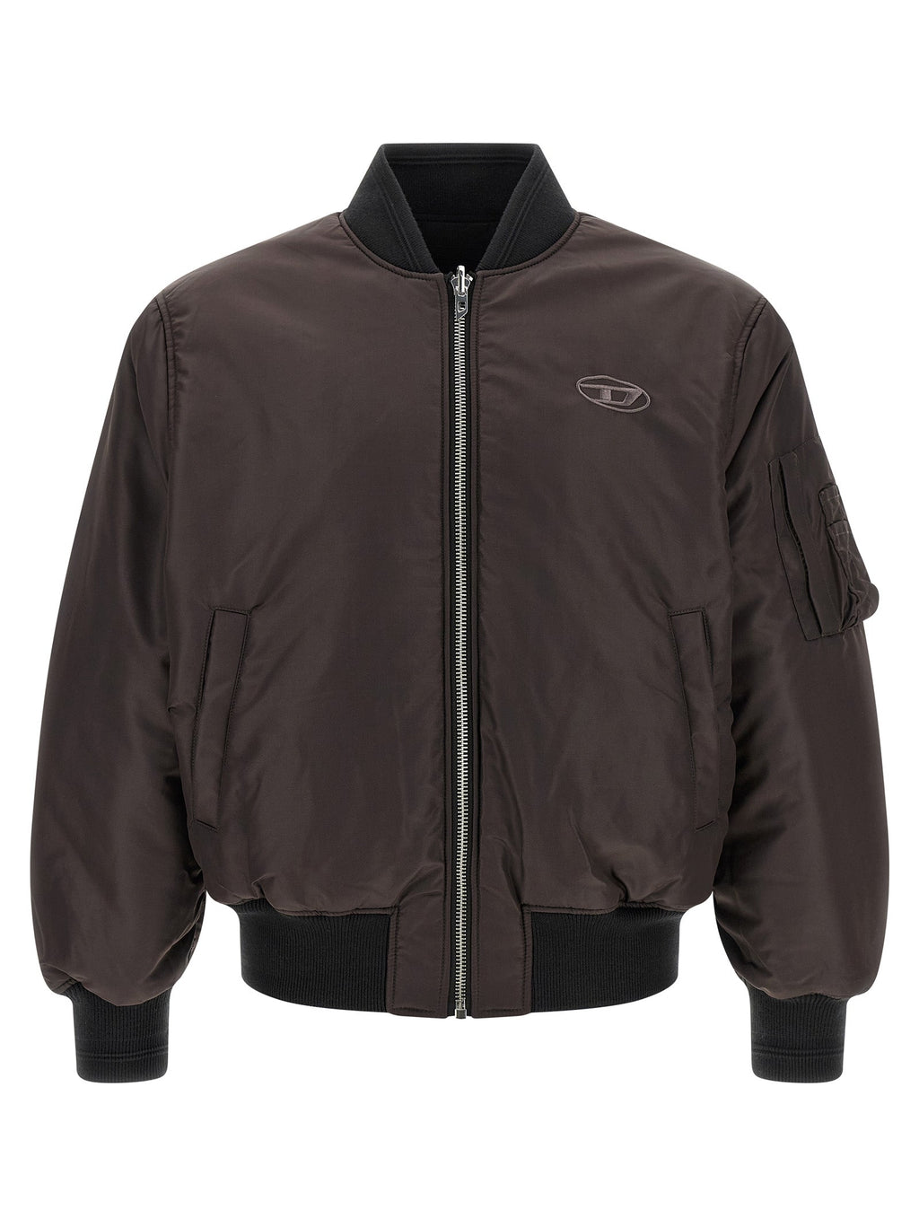 Diesel Black Polyamide Bomber Diesel