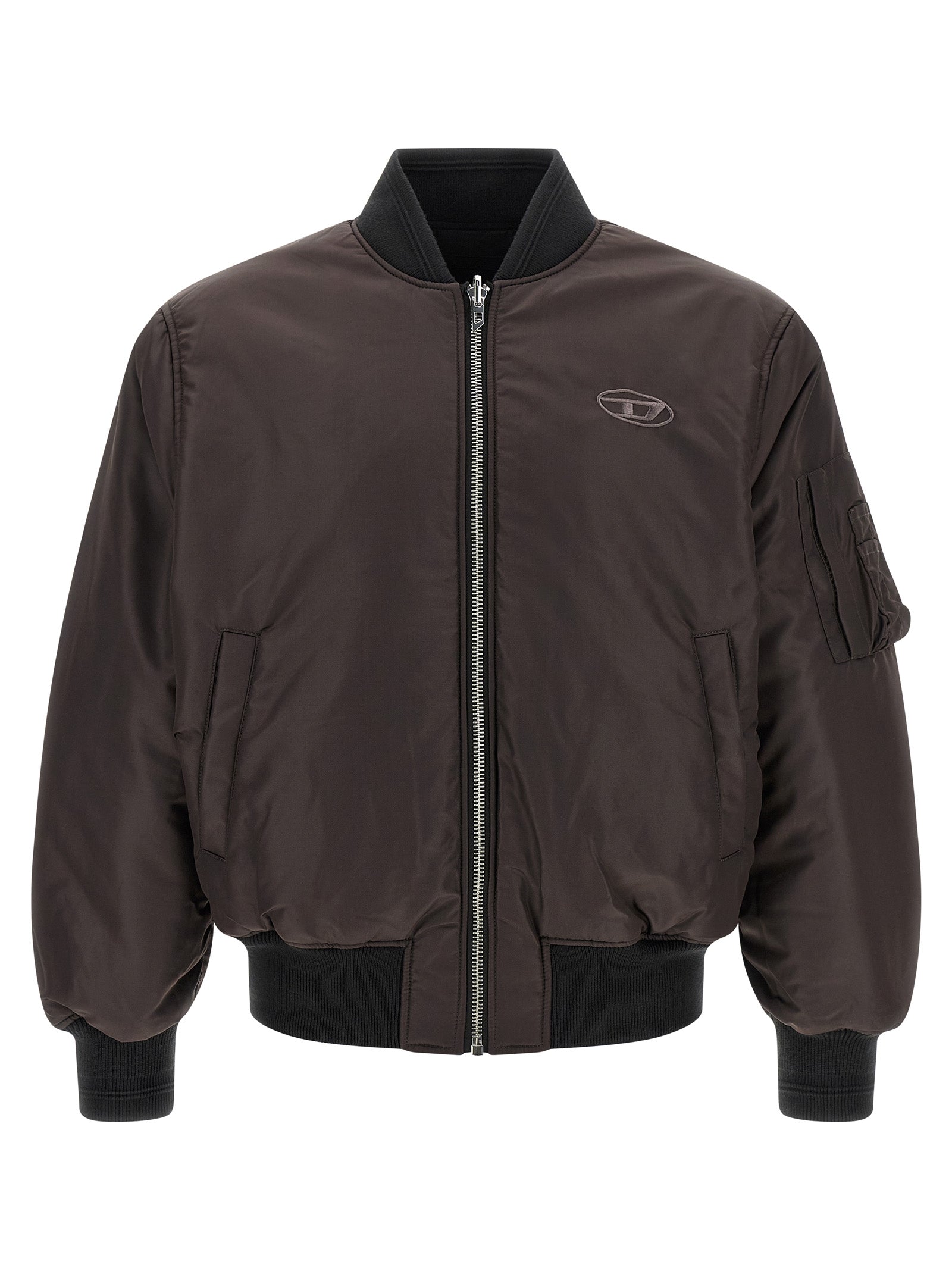 Diesel Black Polyamide Bomber Diesel