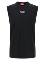 Diesel Black Cotton T-Shirt Diesel