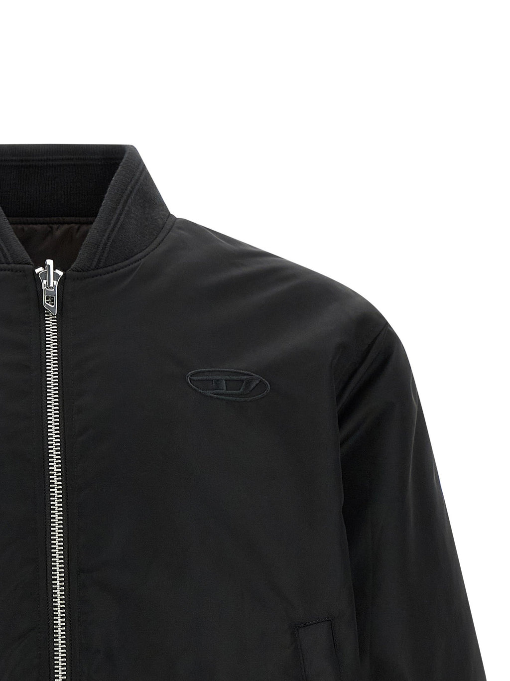 Diesel Black Polyamide Bomber Diesel