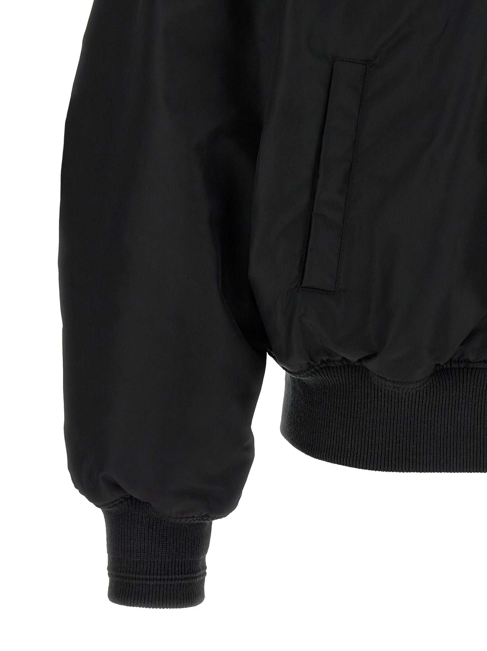 Diesel Black Polyamide Bomber Diesel