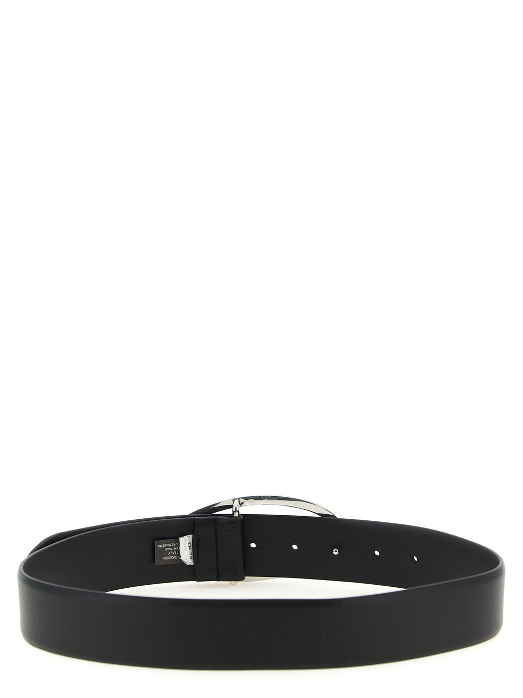 Diesel Black Leather Regular Belt Diesel