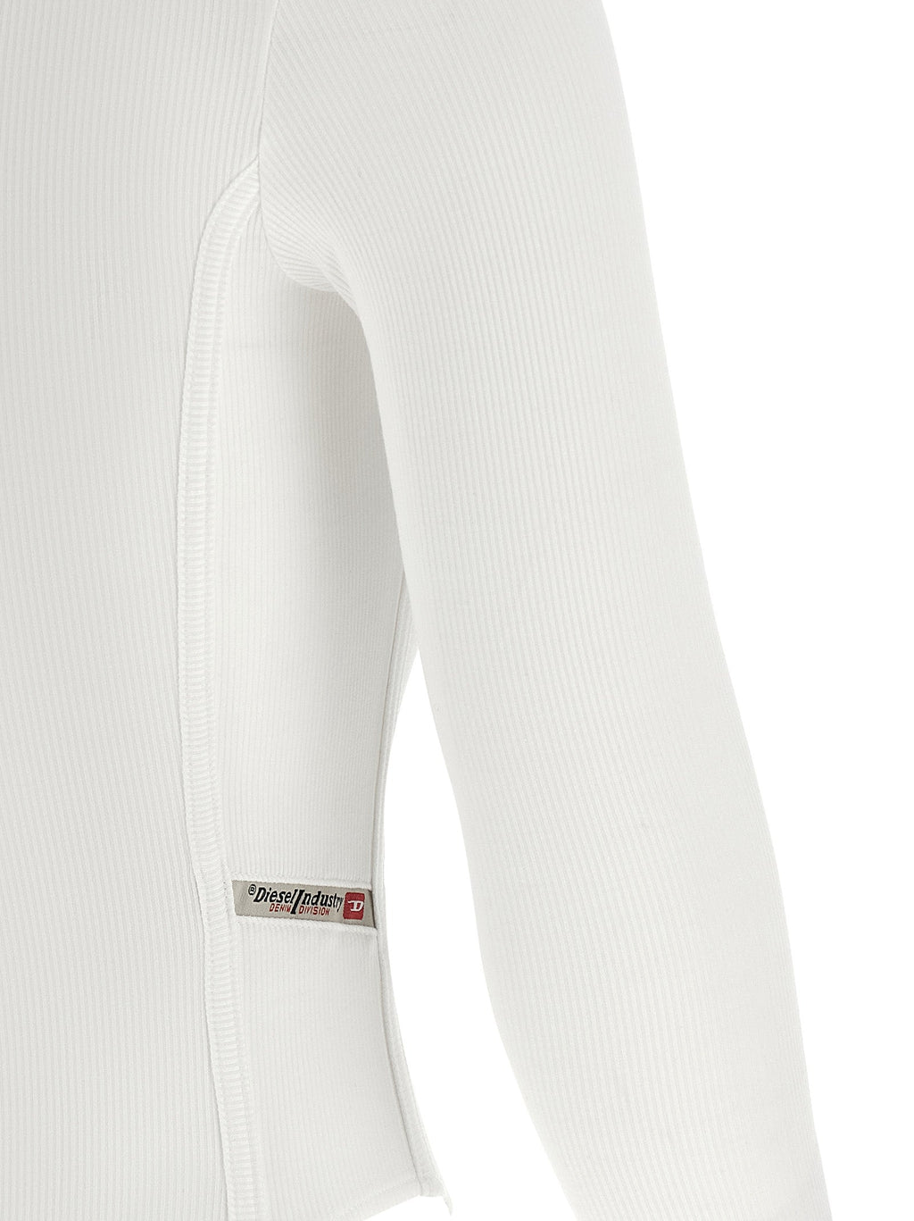 Diesel White Viscose Bodysuit Diesel