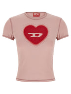 Diesel Multicolor Cotton T-Shirt Diesel